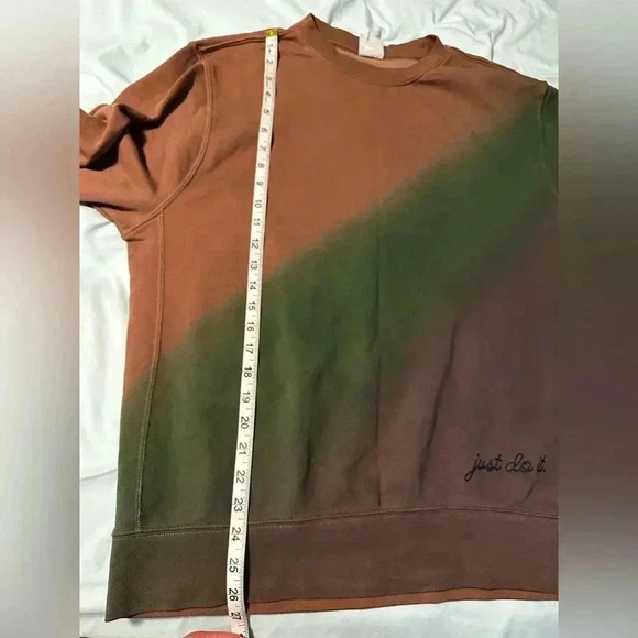 Nike NSW Game Day Club Crew Archaeo Brown Green Tri ColorFQ6142-256 Mens Medium - Picture 11 of 13